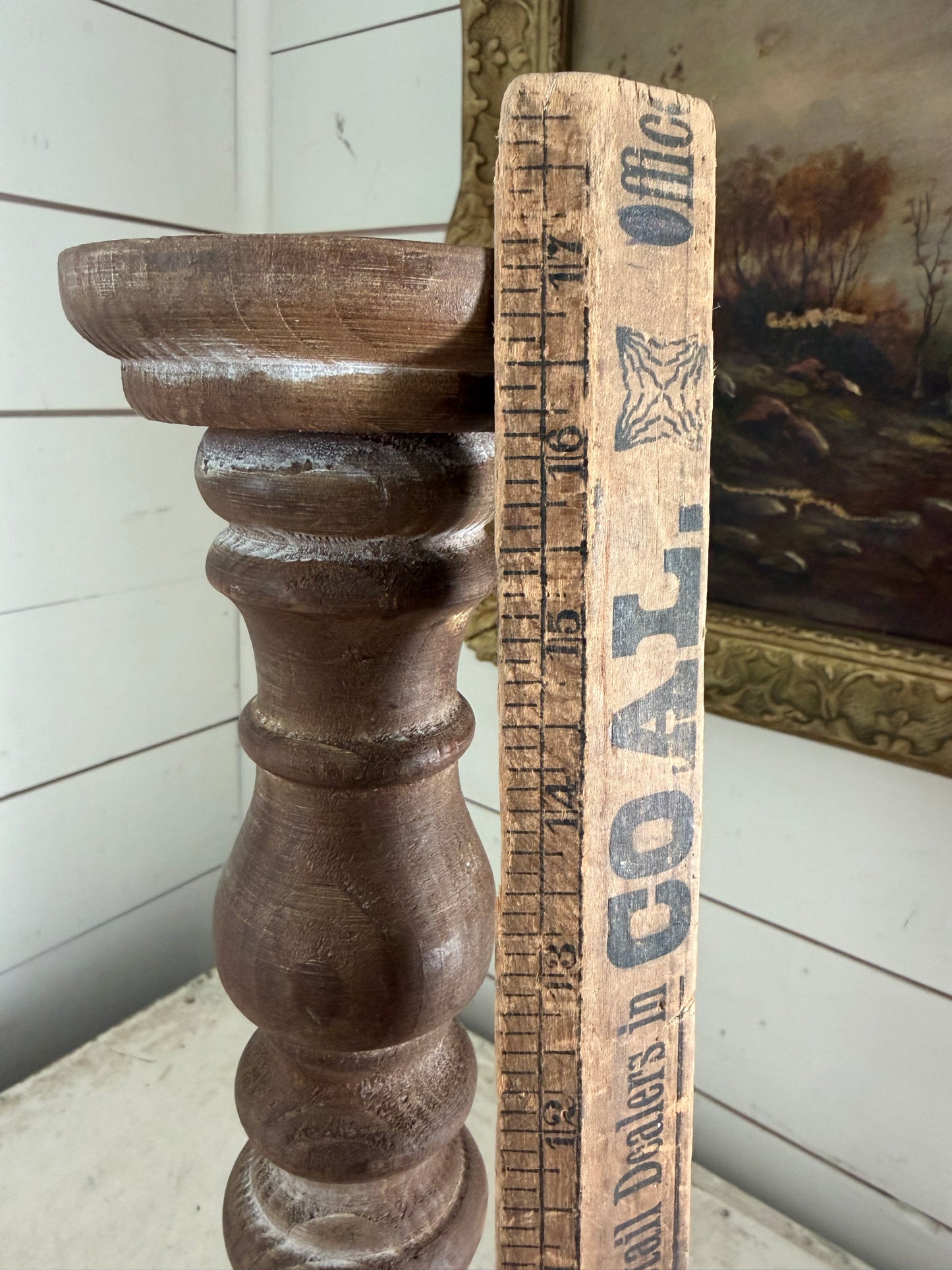 Turned candlestick will get makeover