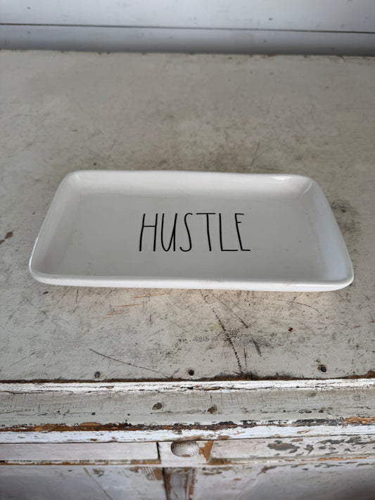 Rae Dunn Hustle Trinket Dish