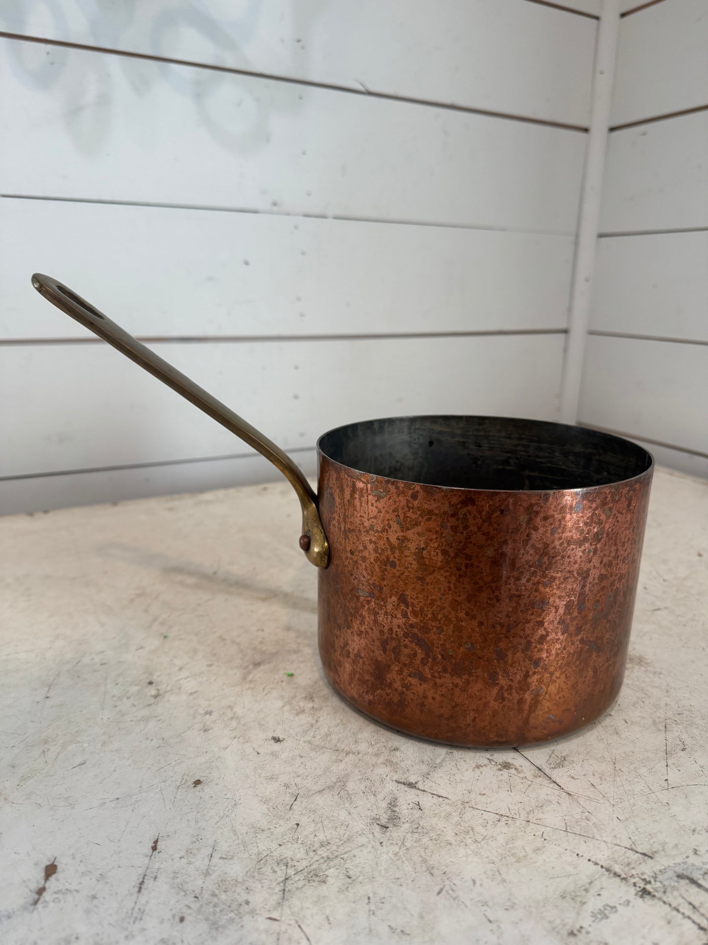 Vintage Williams Sonoma France Copper Pan 6” across - needs tinned ...