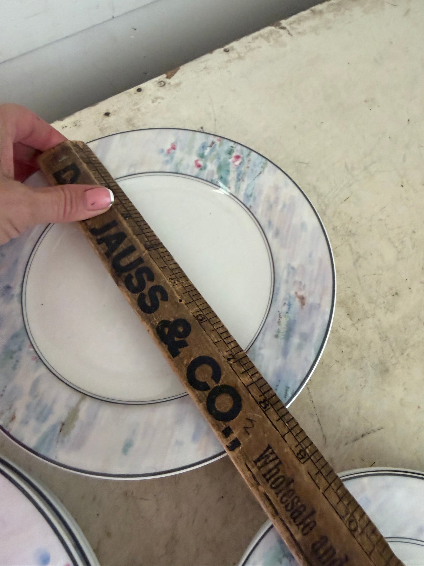 Mikasa Maxima Monet/ impressionistic pastel plates sold individually
