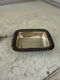 Silver plate soap dish