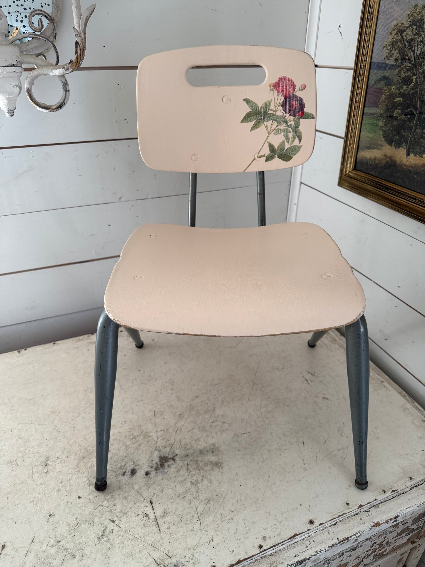 Hand Painted school chair - sold individually