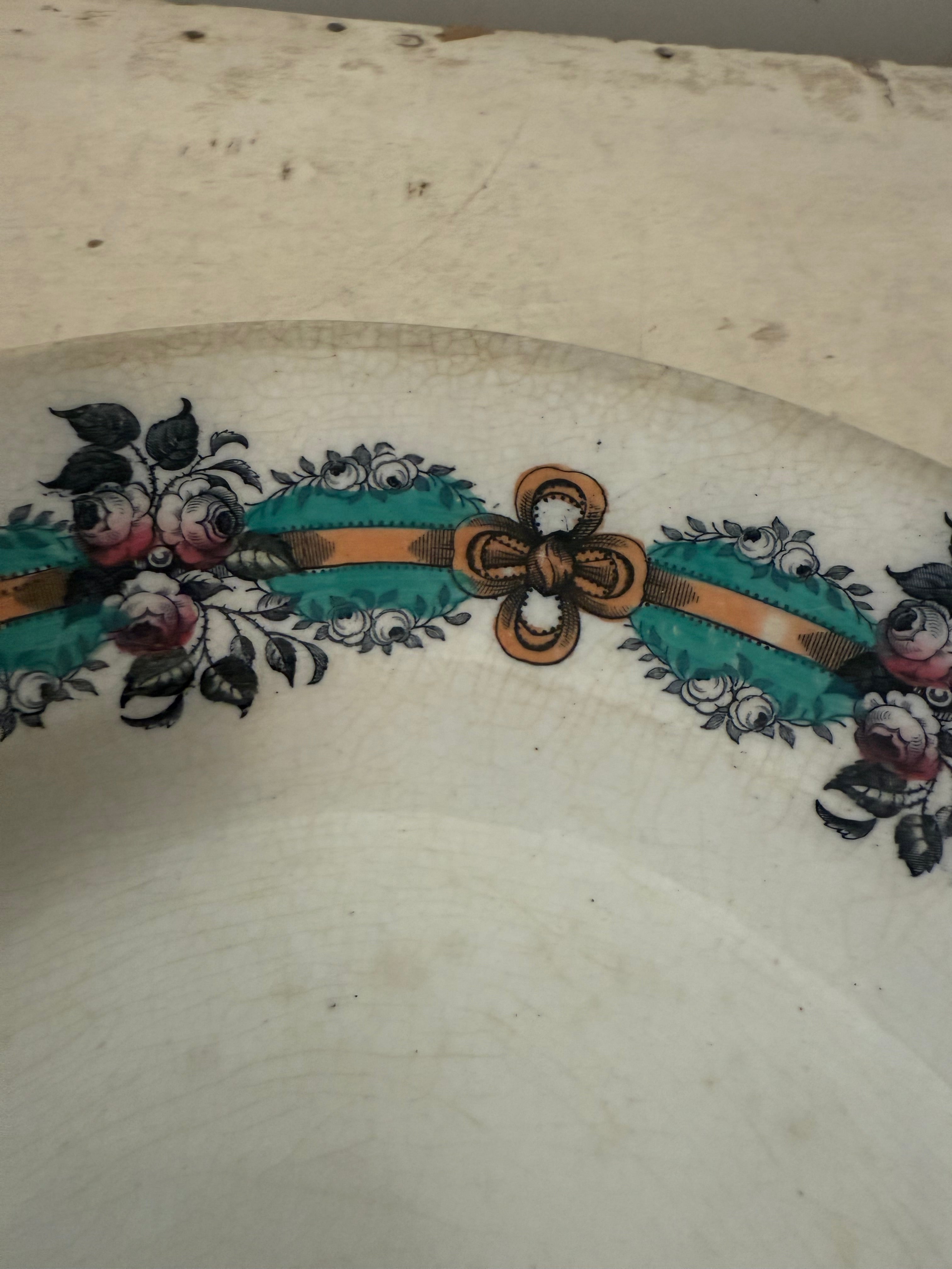 1800’s ANTIQUE WEDGWOOD & Co. SERVING PLATTER TRAY
