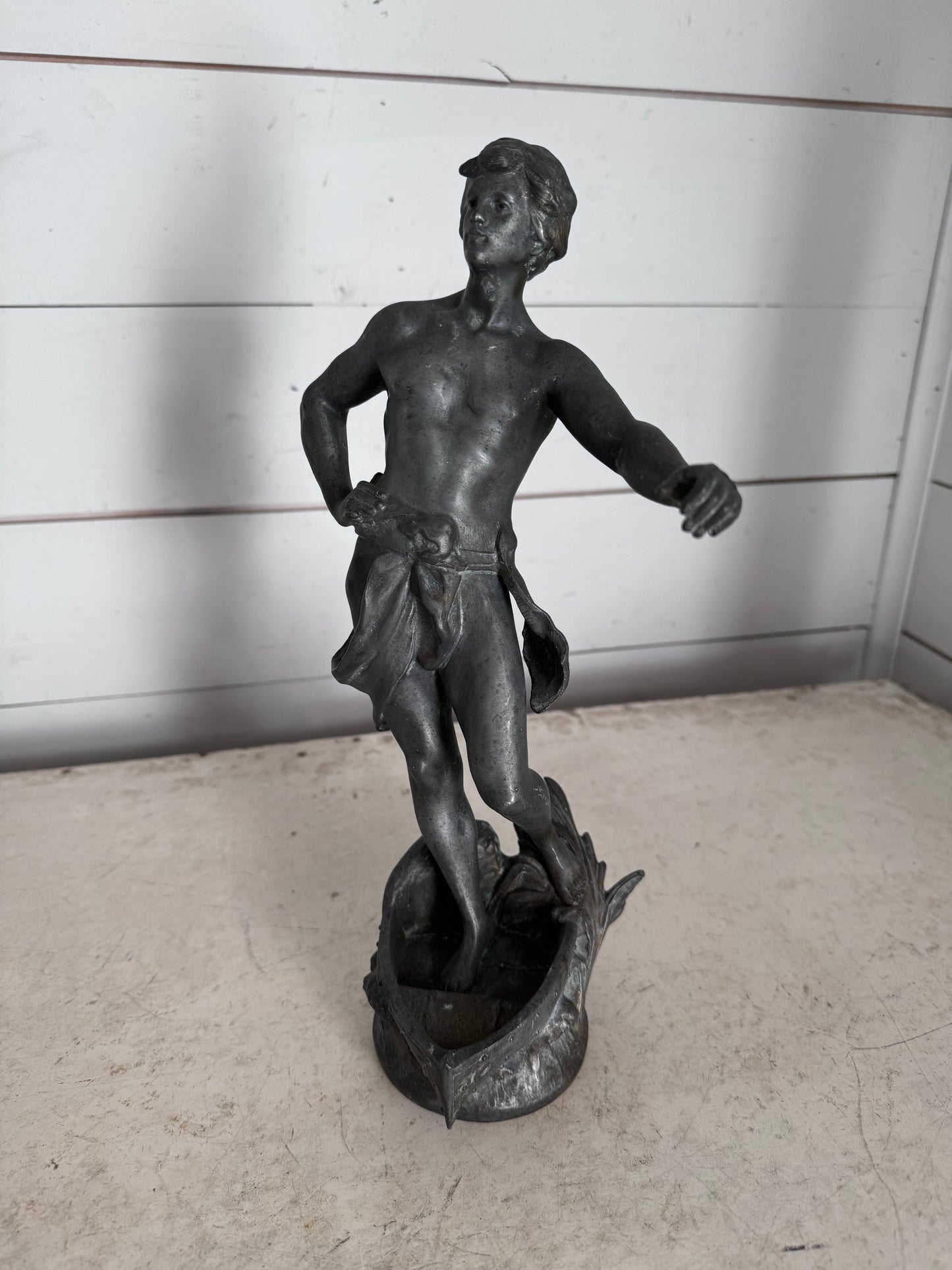 Antique Bronze Statue - Maker Unknown