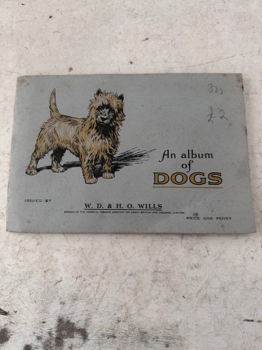 An Album of Dogs Cigarette Card Album