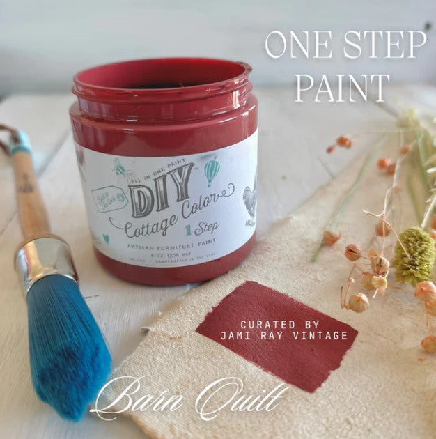 Barn Quilt | DIY Cottage Color One Step Paint Curated by Jami Ray Vintage