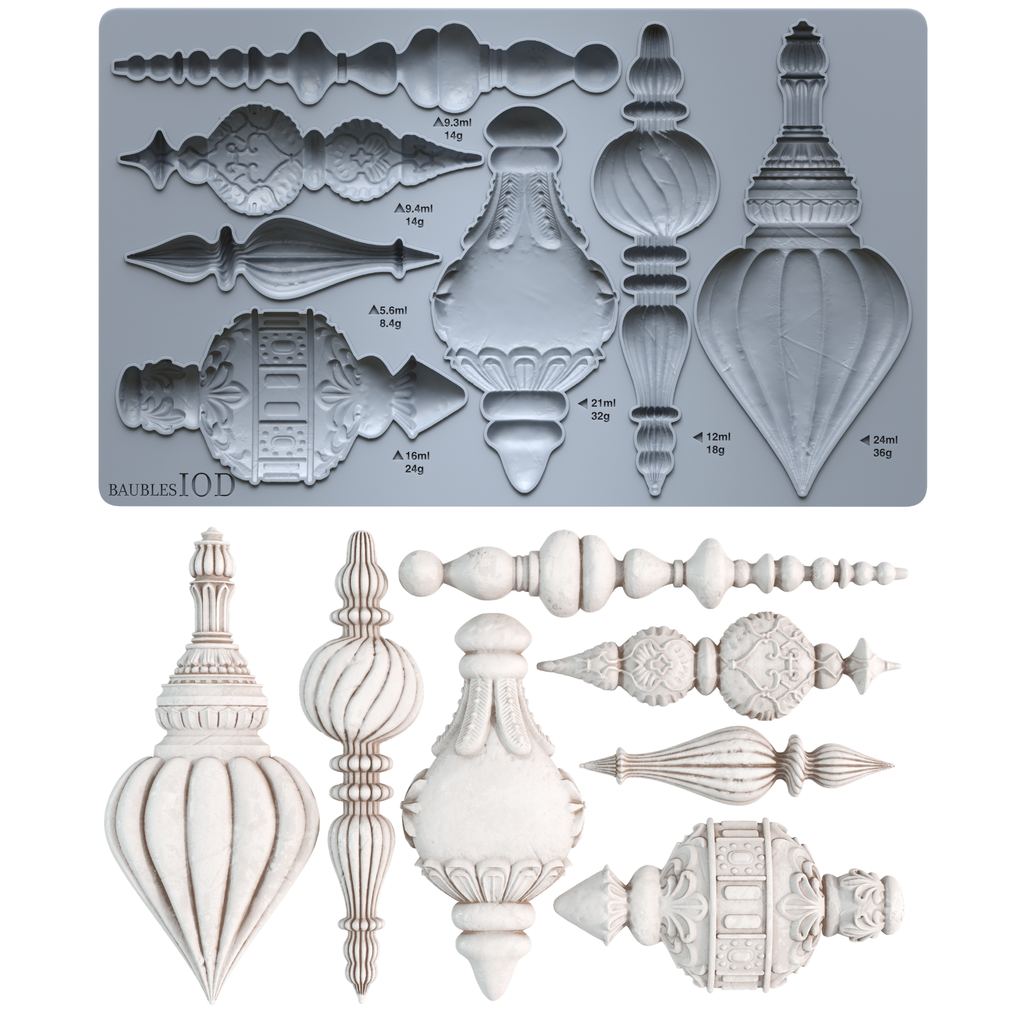 IOD Holiday Encore Gold Bundle | Gold Shimmer Ink + Returning Moulds