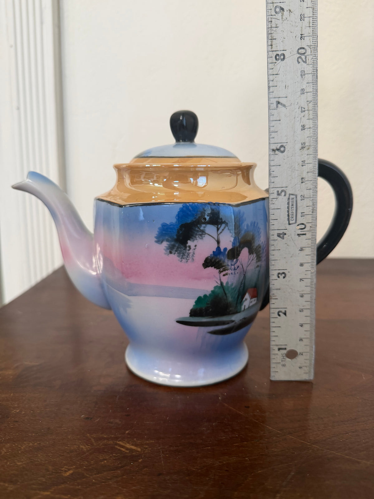 Vintage Japanese lusterware tea set - sold individually