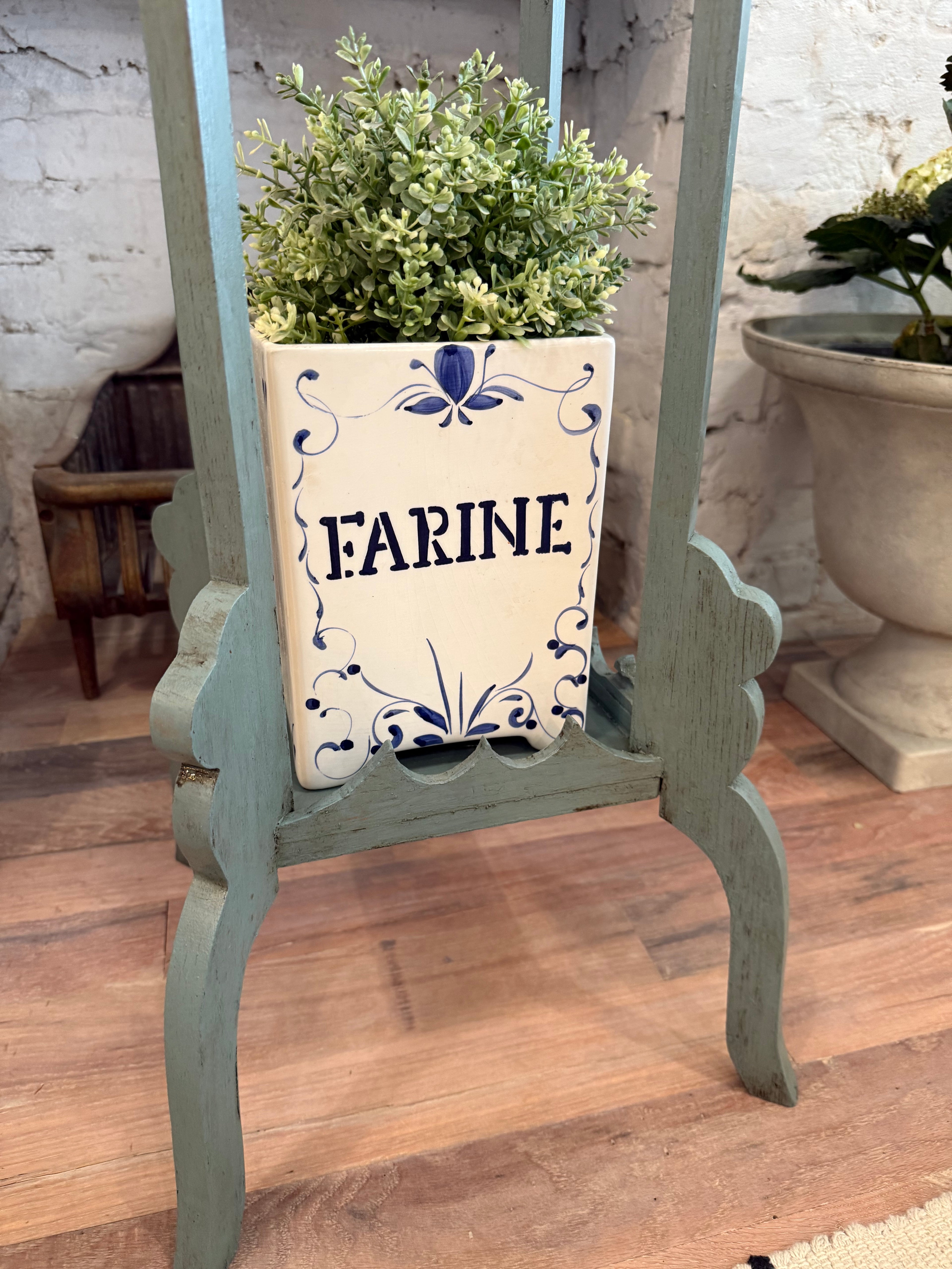 Antique Plant Stand - 31x14x14