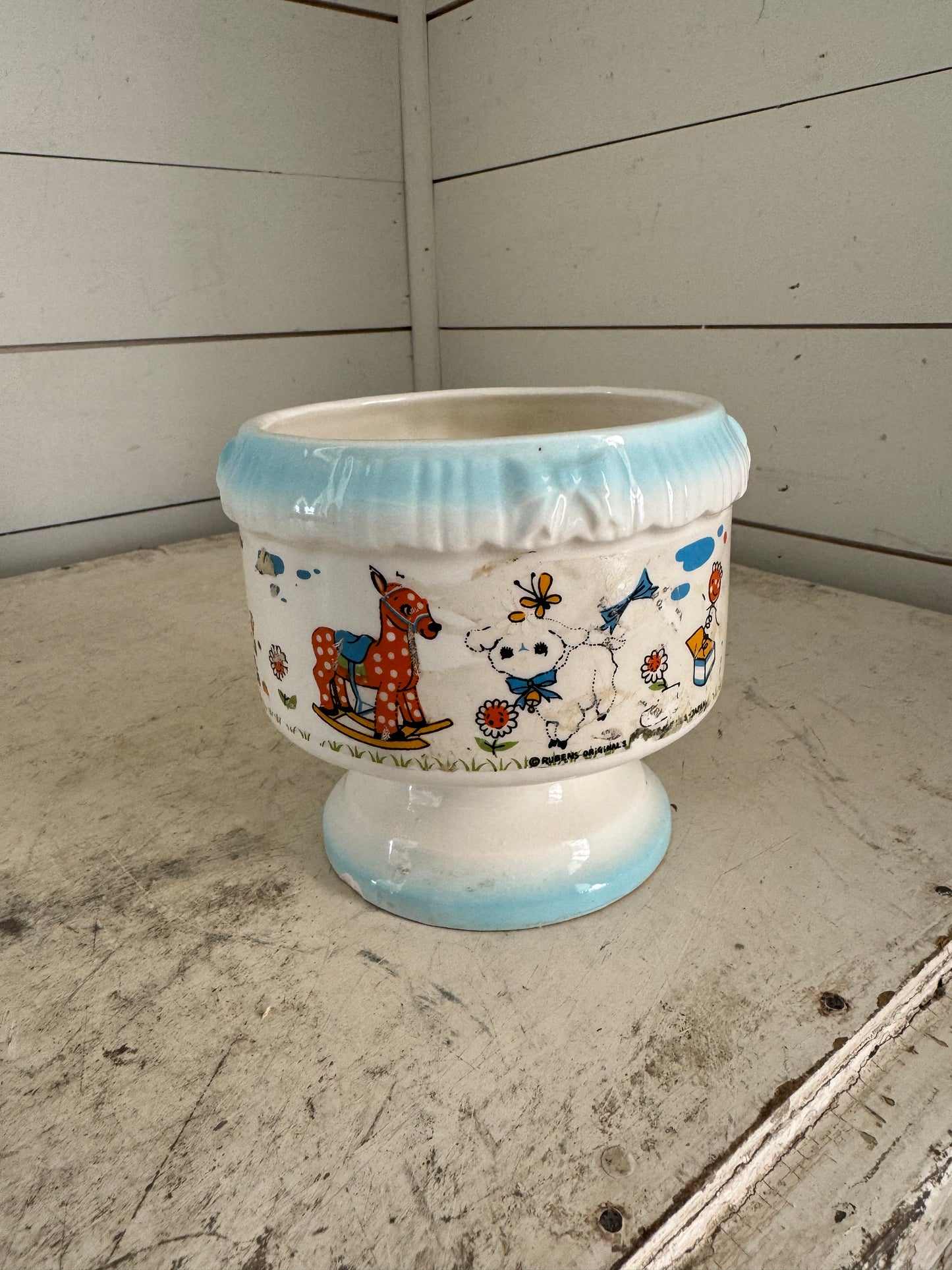 Vintage Baby Planter Japan