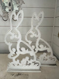 Set of two bunny cutouts will get makeover