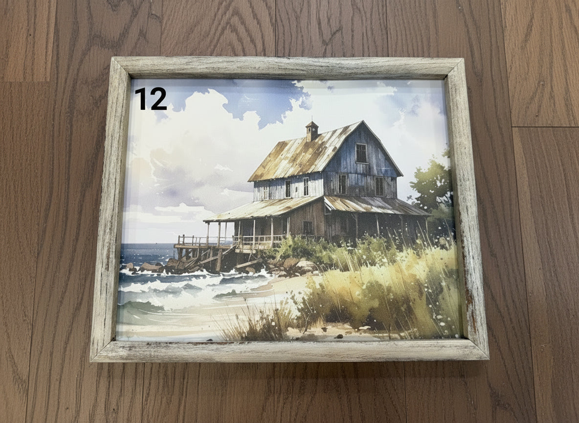 Zeb’s Framed Barns sold individually
