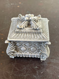 Trinket dish with lid sold individually Hand painted