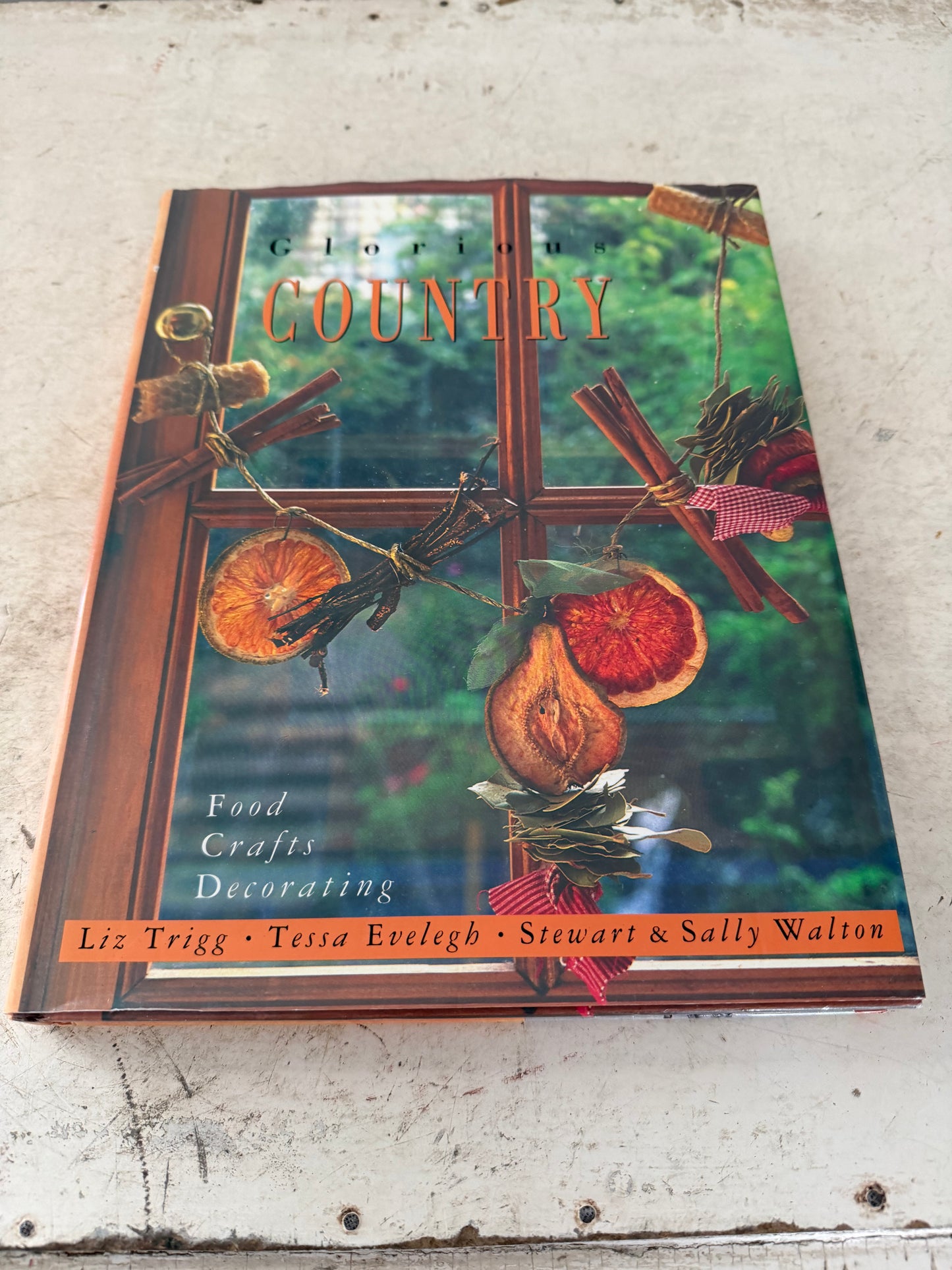 Glorious Country Foods Crafts Decorating Book Hardcover