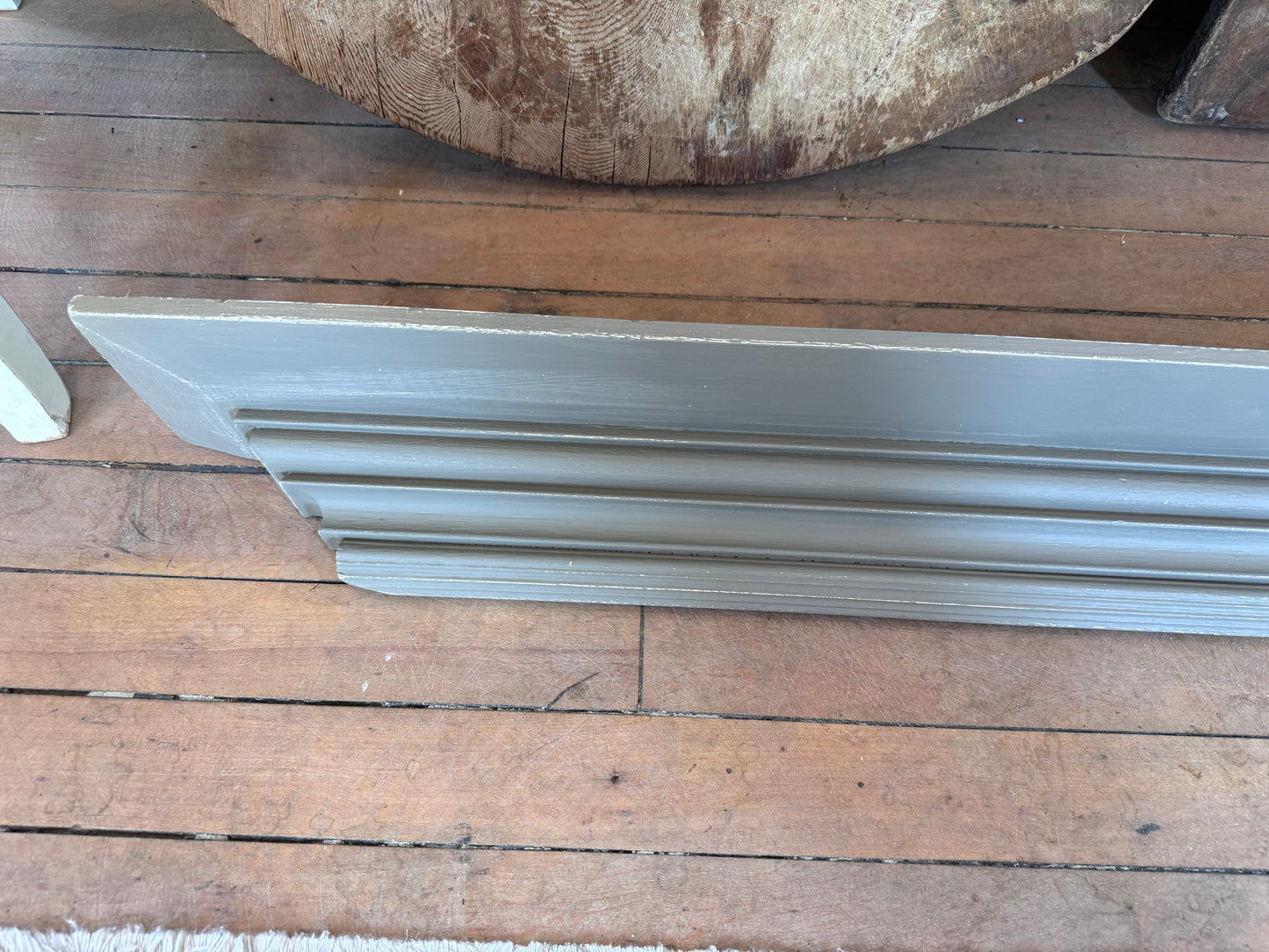 Provincial stacked Trim Shelf