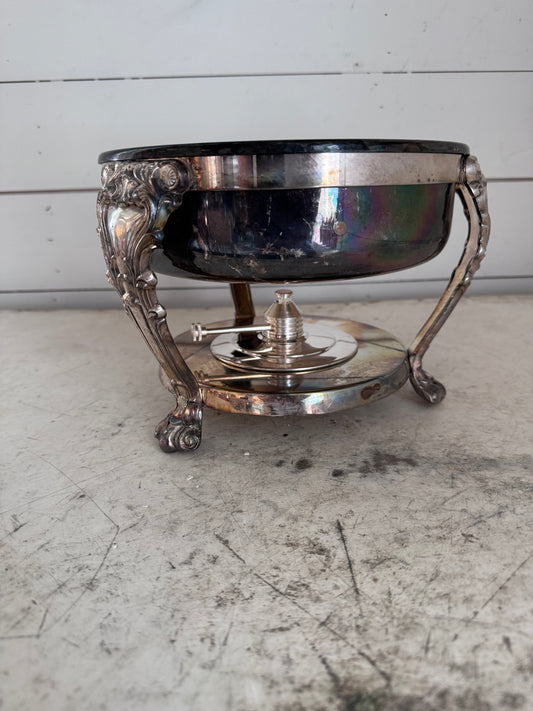 Silver Plate Warming bowl FB Rogers