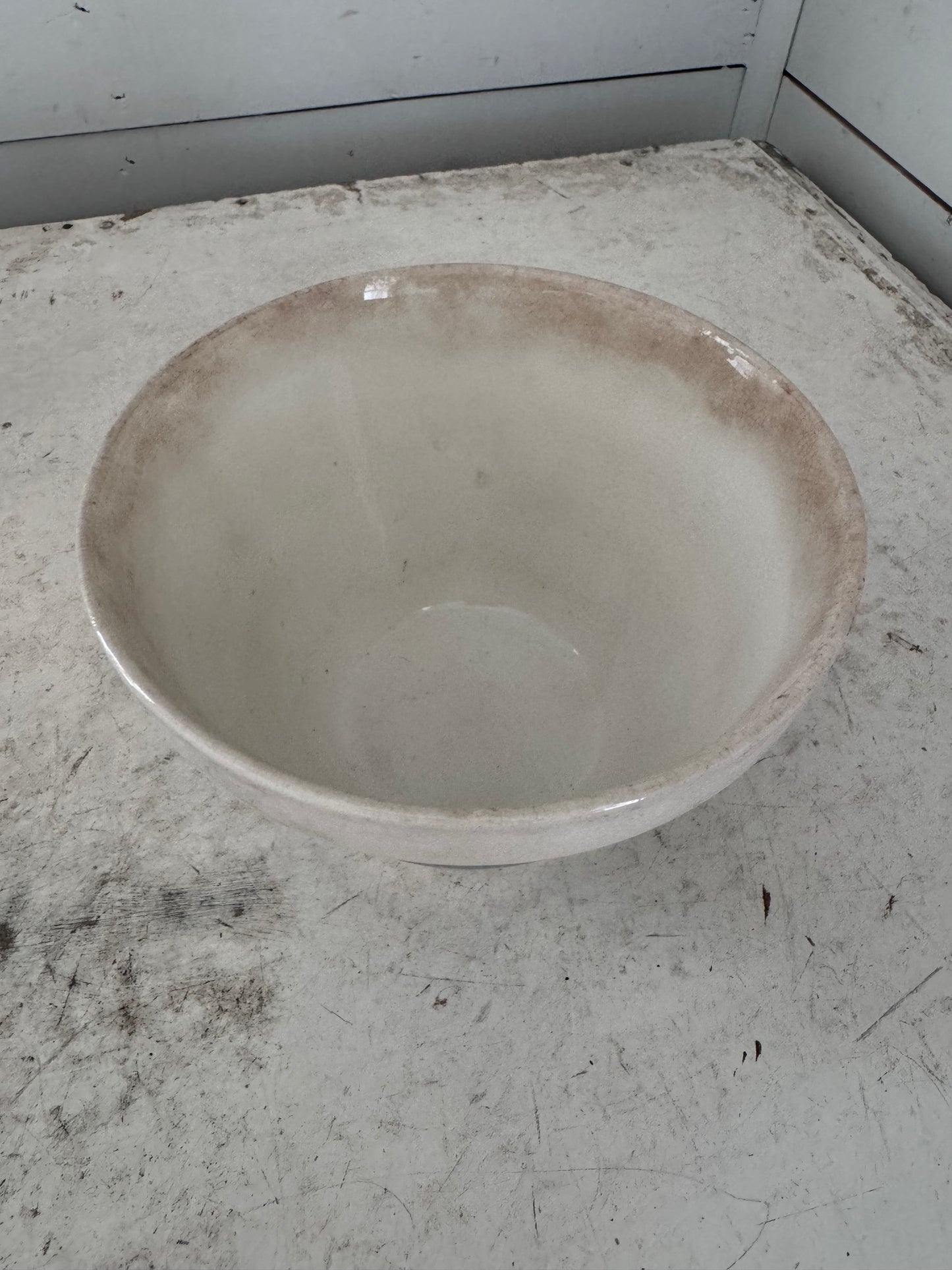 Early Cornishware Pudding Bowl