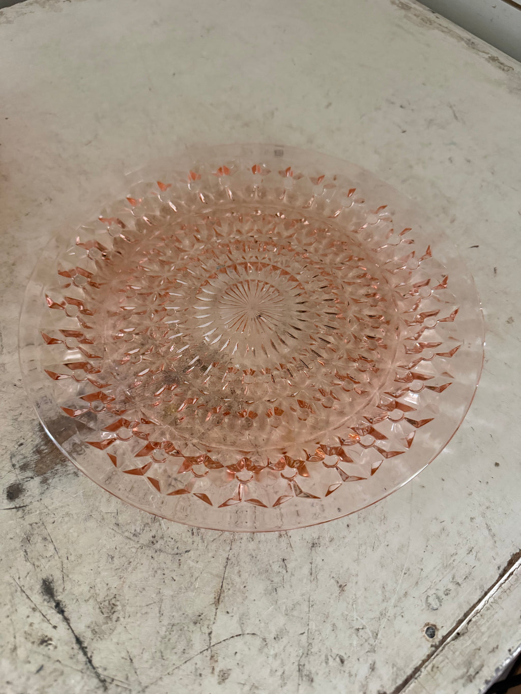 Jeanette depression glass plate sold individually