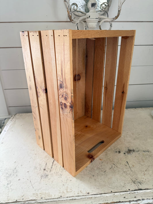 Pine Storage Crate - Will Get Makeover