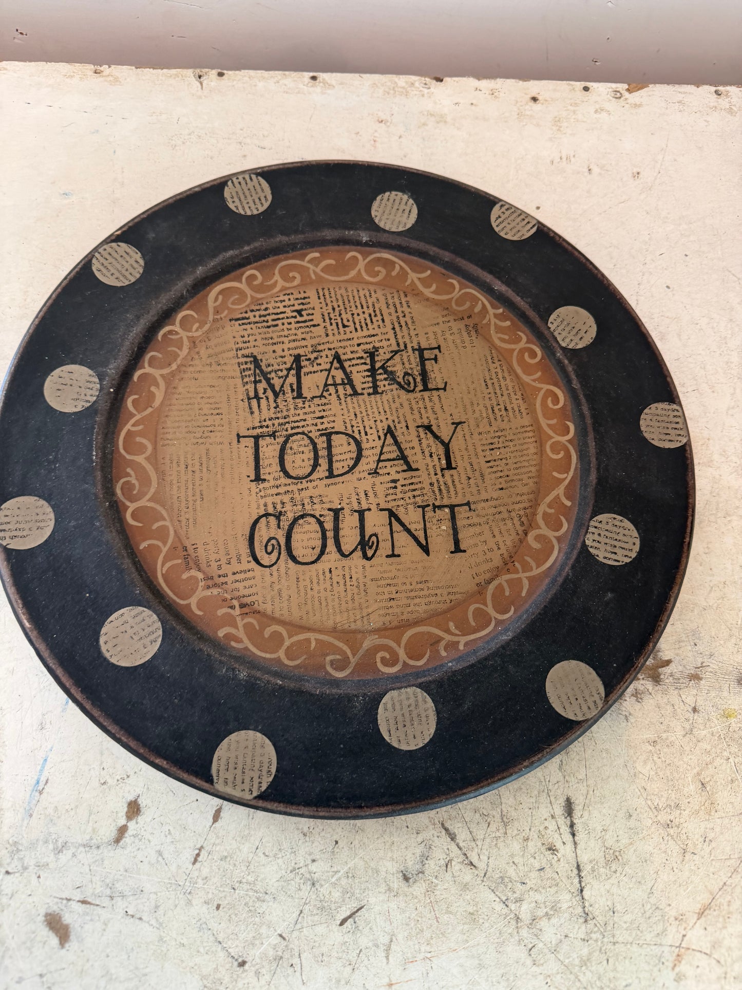 Plate will get makeover