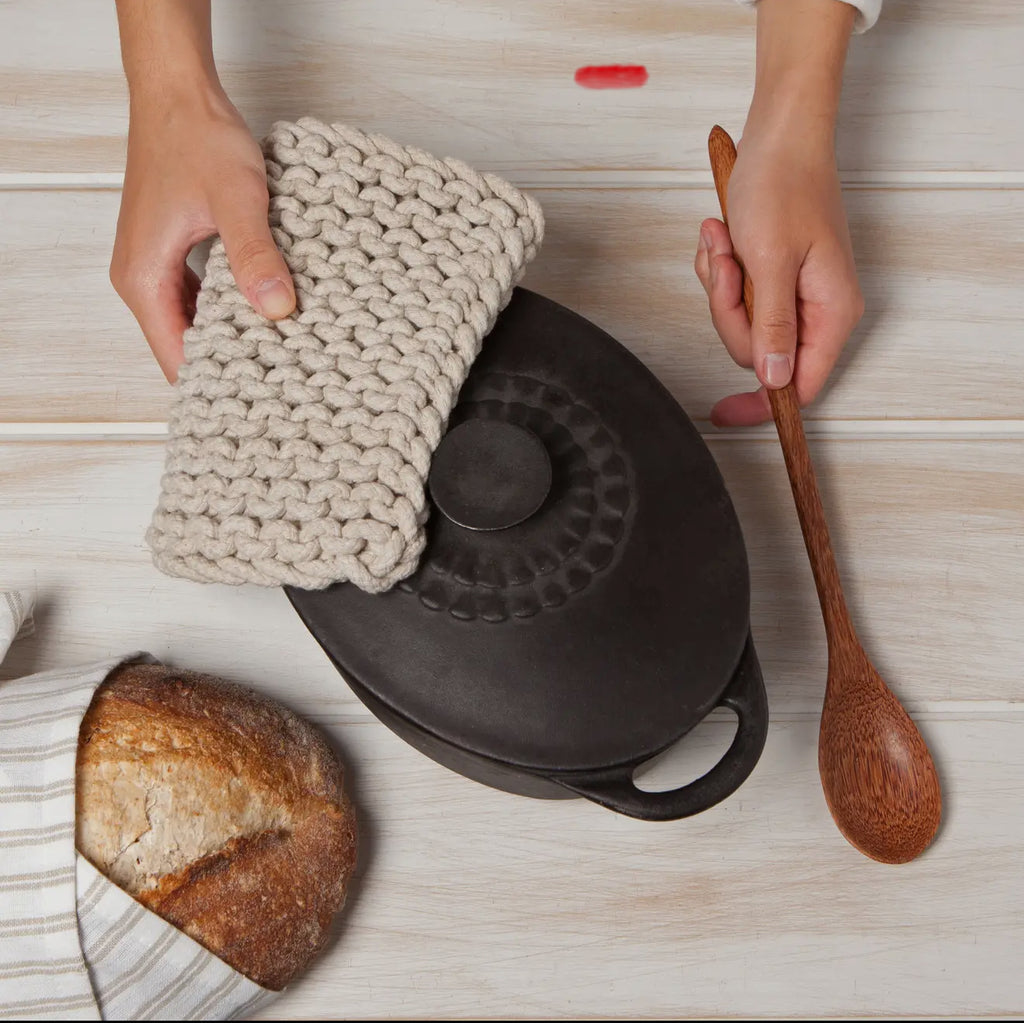 Dove Knit Potholder