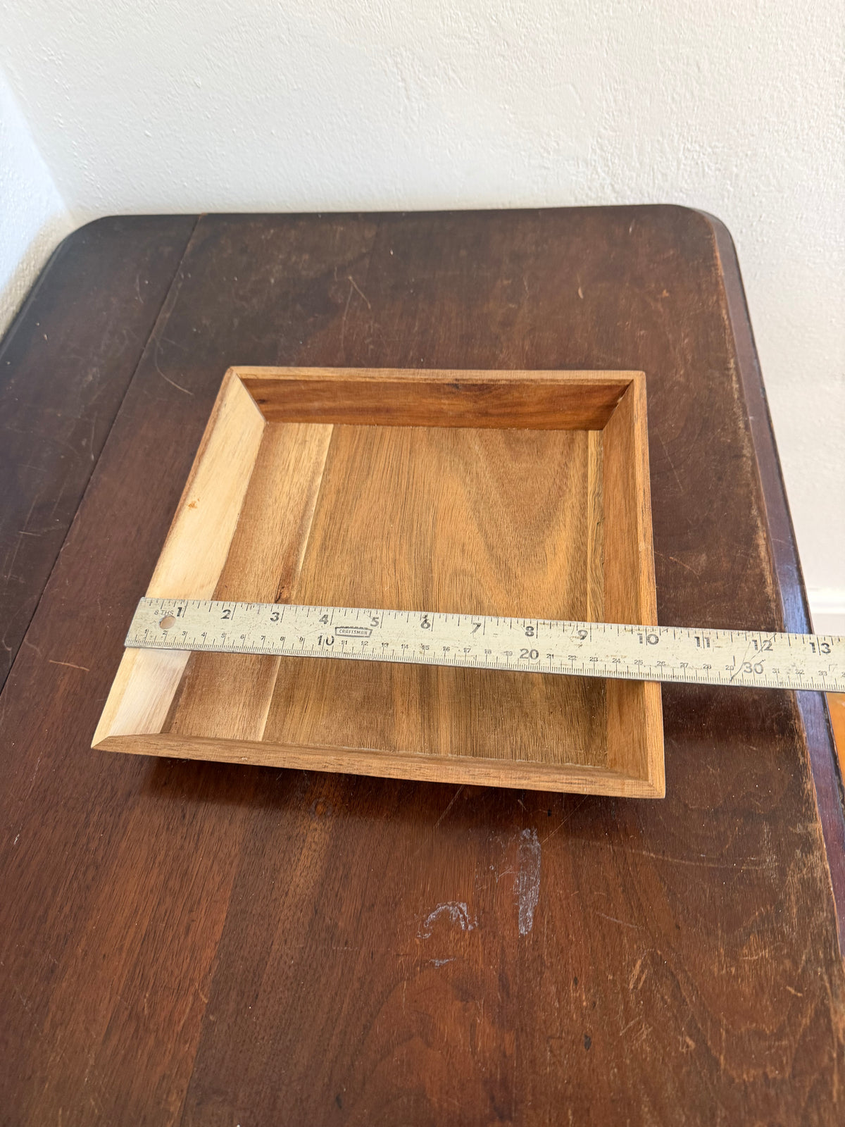 Wood tray will get makeover