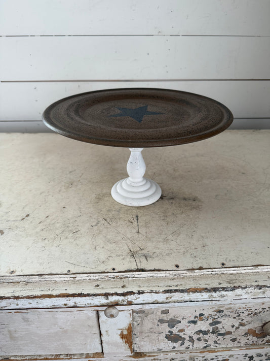 Wood Pedestal - Cake Stand will Get Makeover