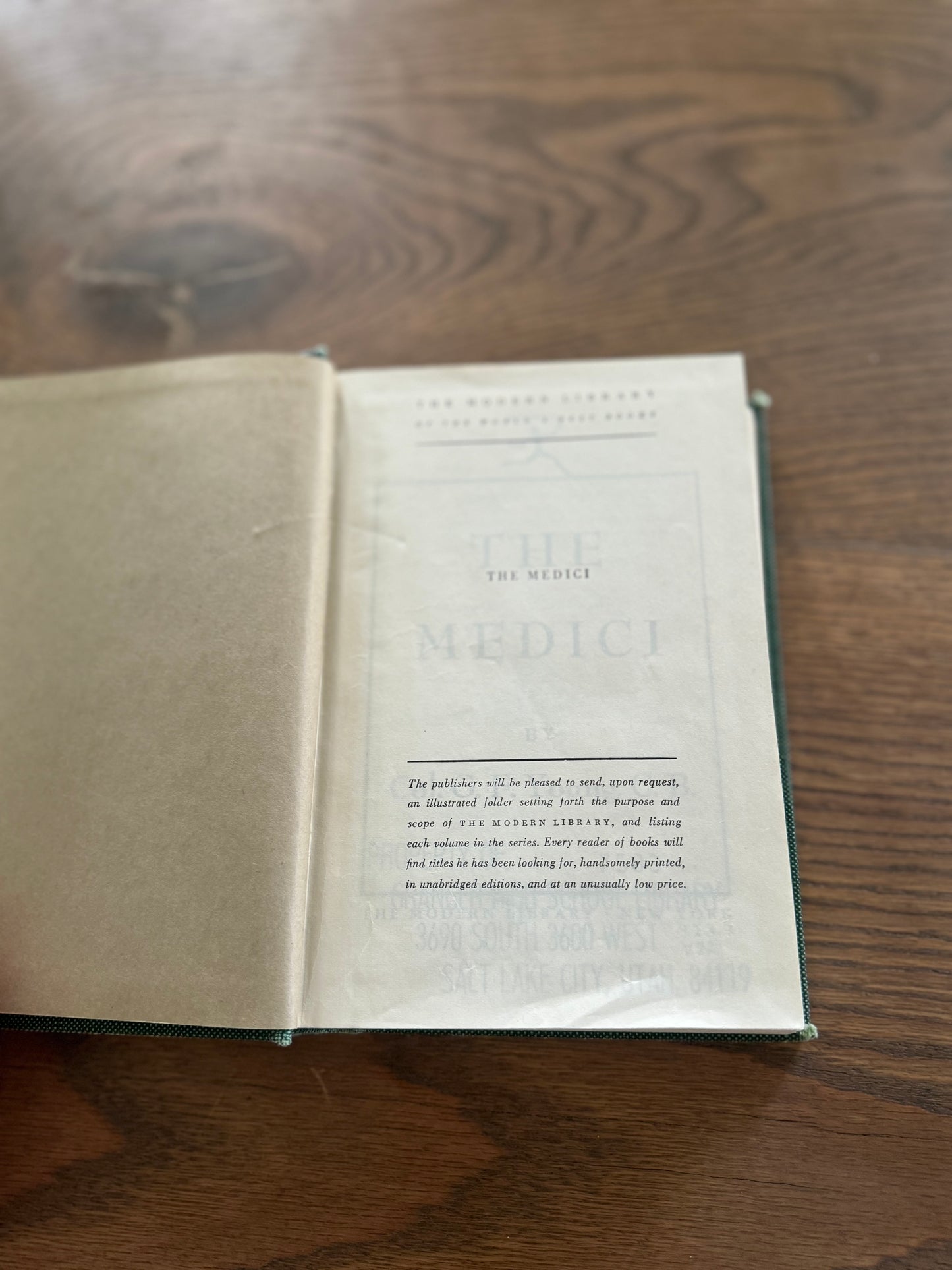 The Medici - Book