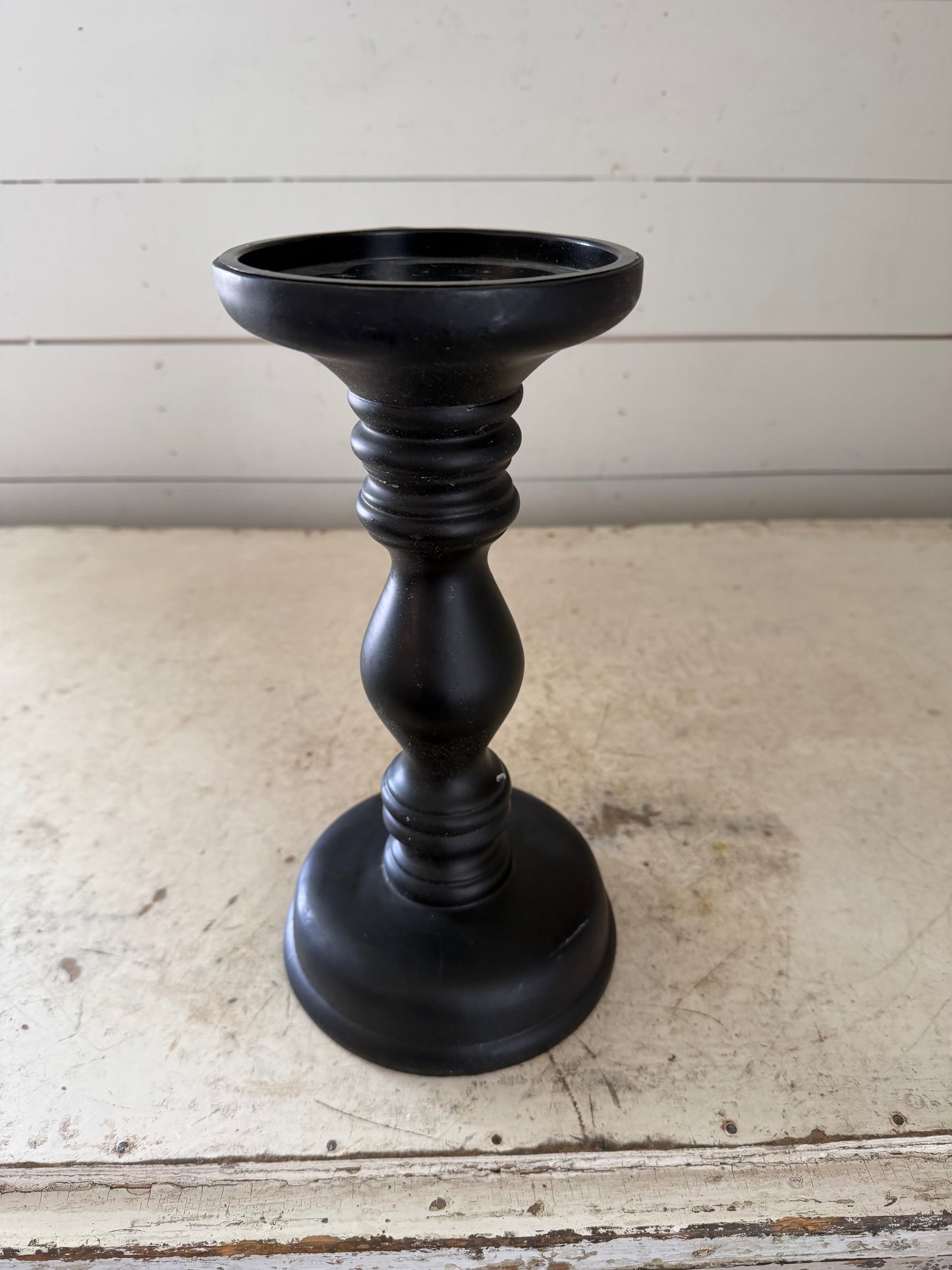 Black Pillar Candlestick Will Get Makeover and bird nest