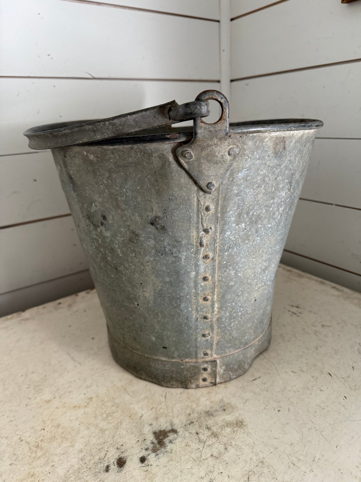 Antique Iron Bucket