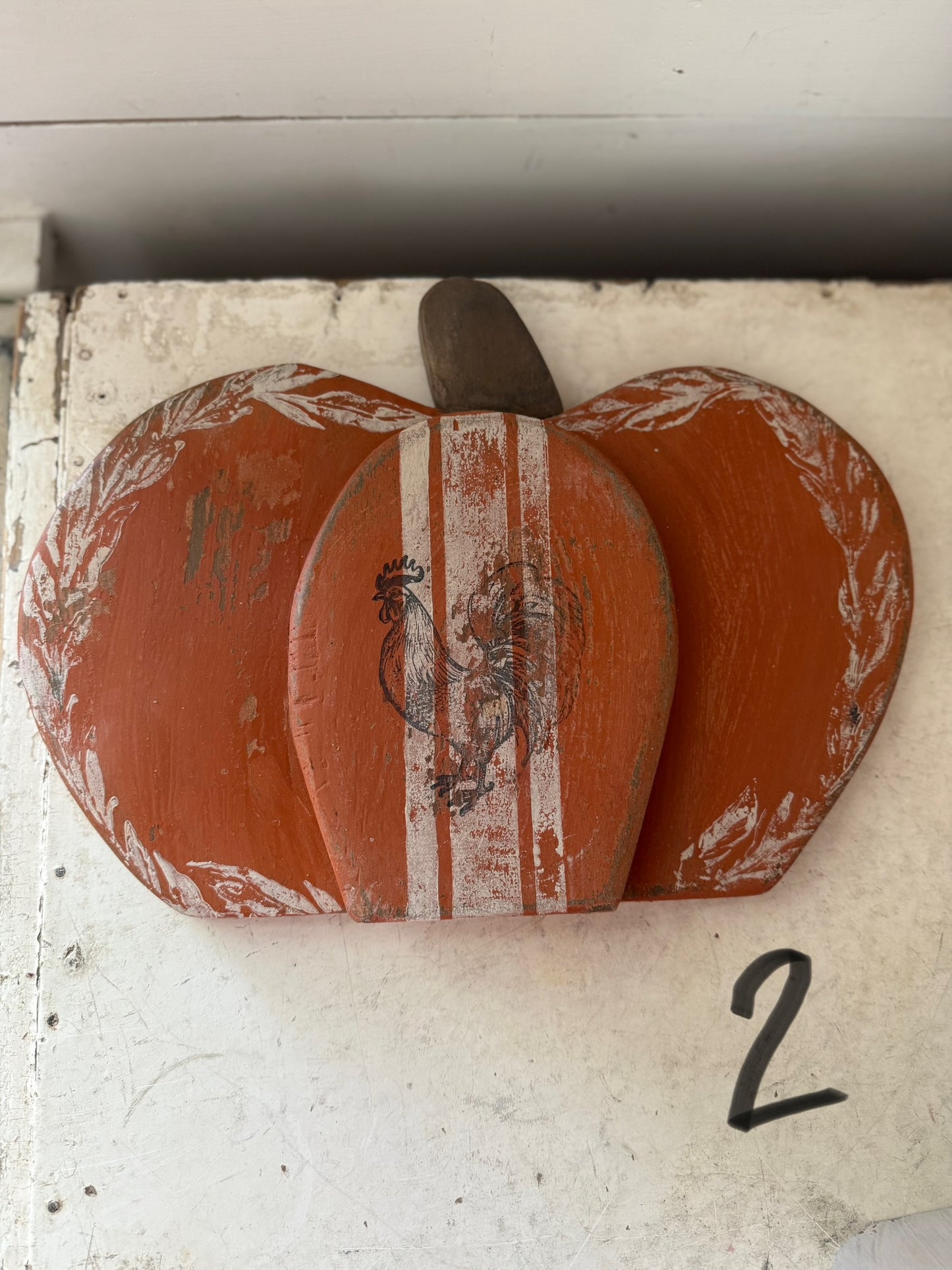 Hand cut Hand Painted & Stamped Pumpkins sold individually