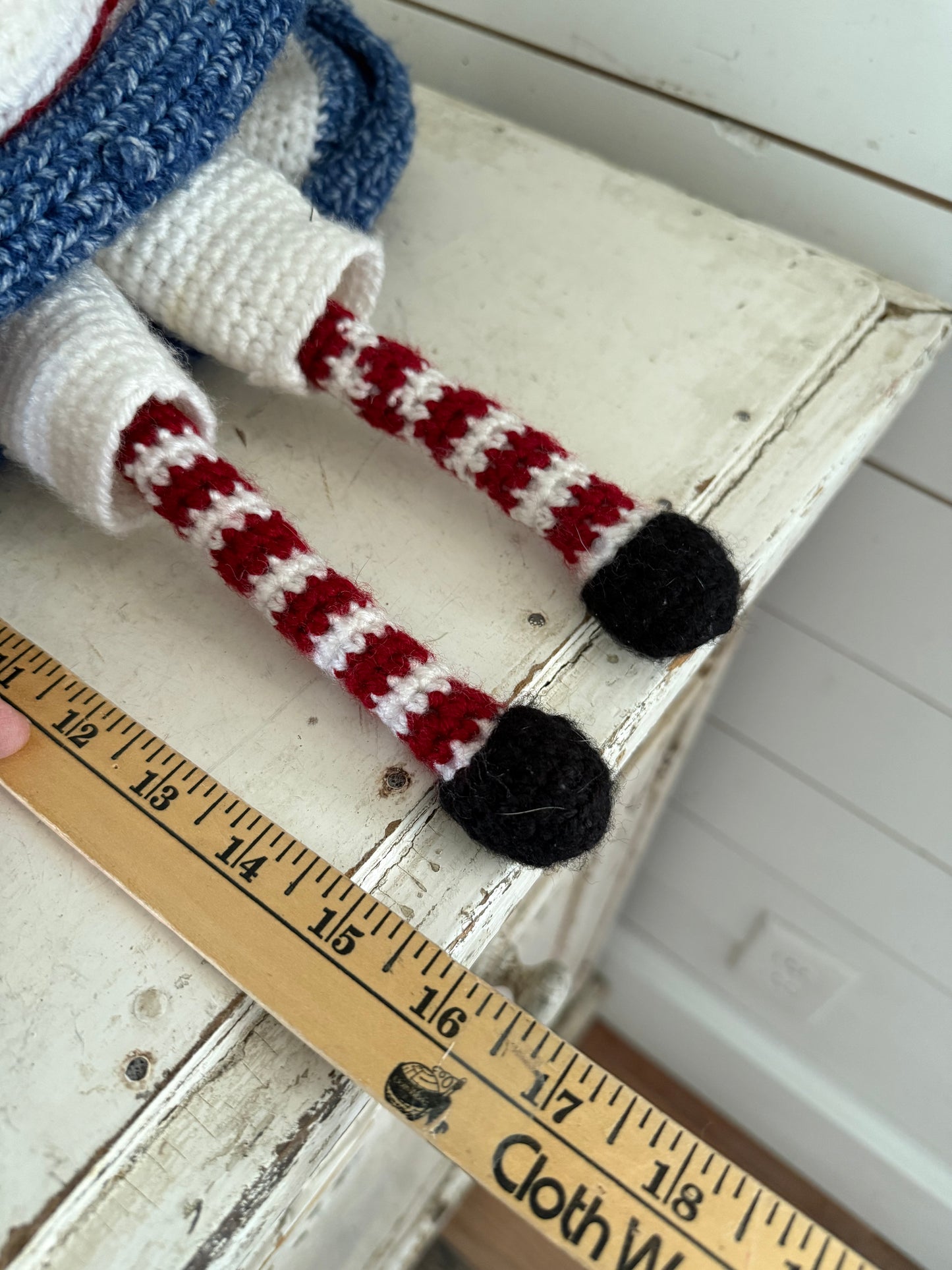 Crocheted Raggedy Ann Doll