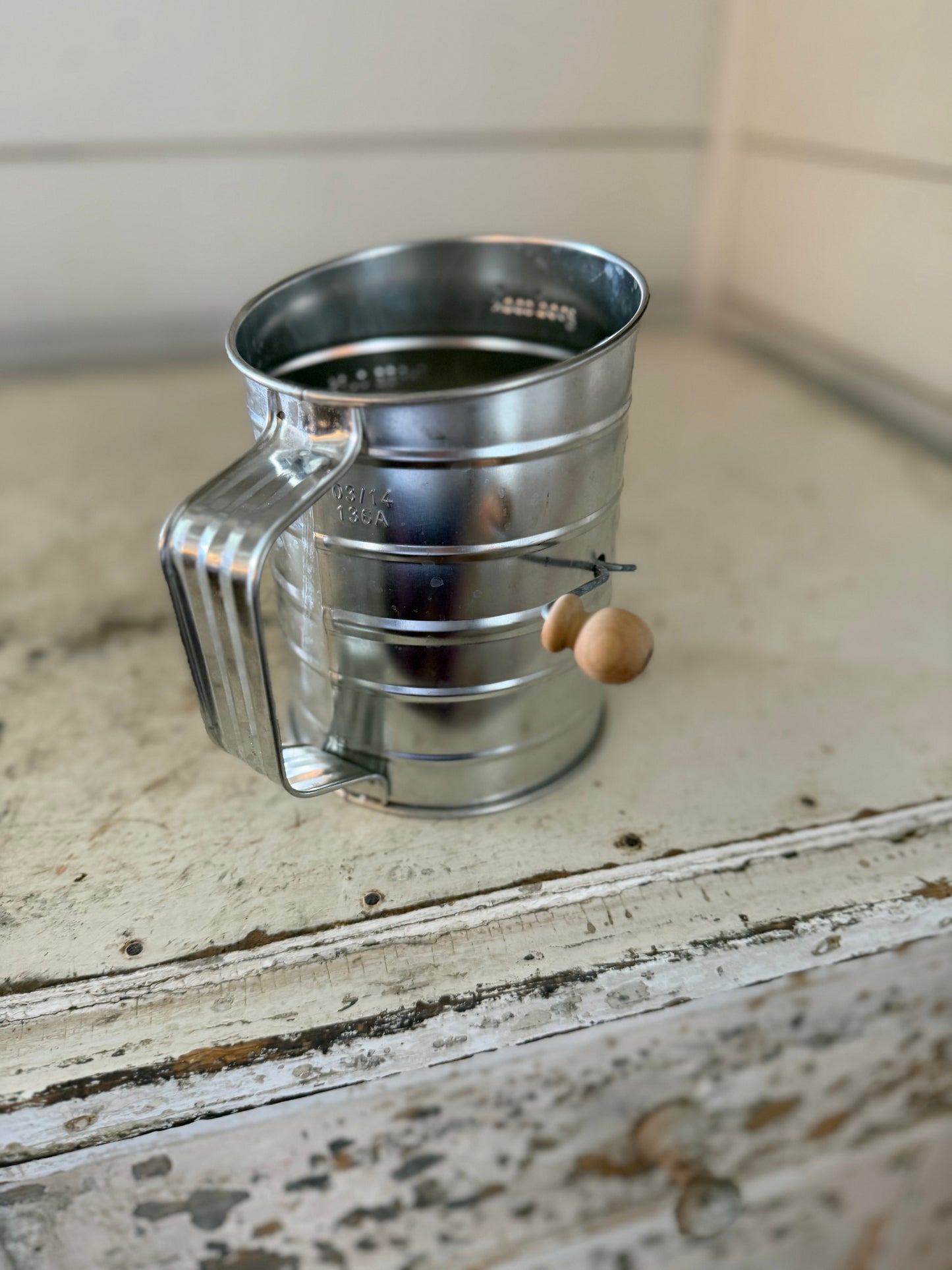 Vintage flour sifter will get makeover