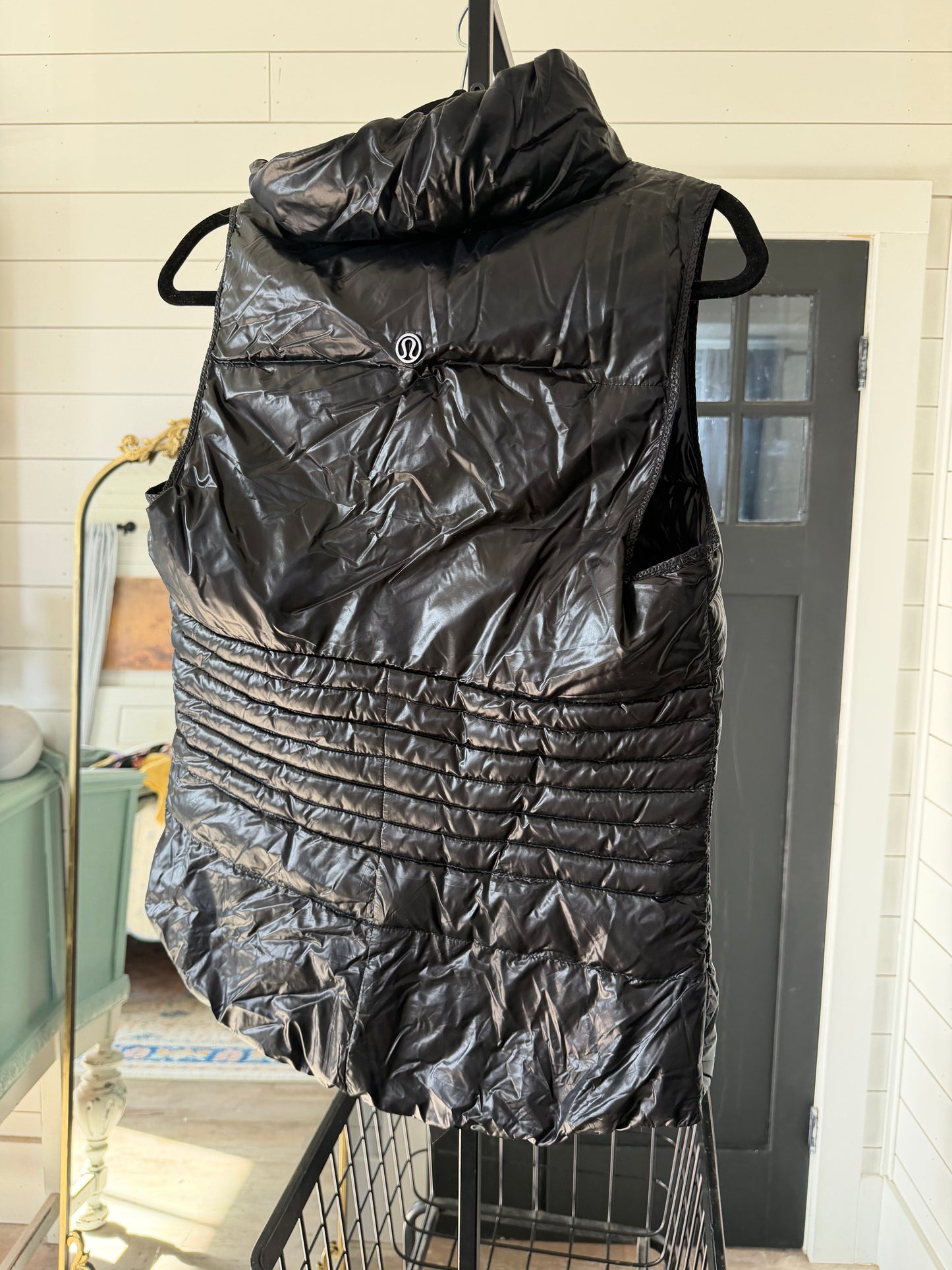 Lululemon Fluffin Awesome Vest Goose Down Black Size 6