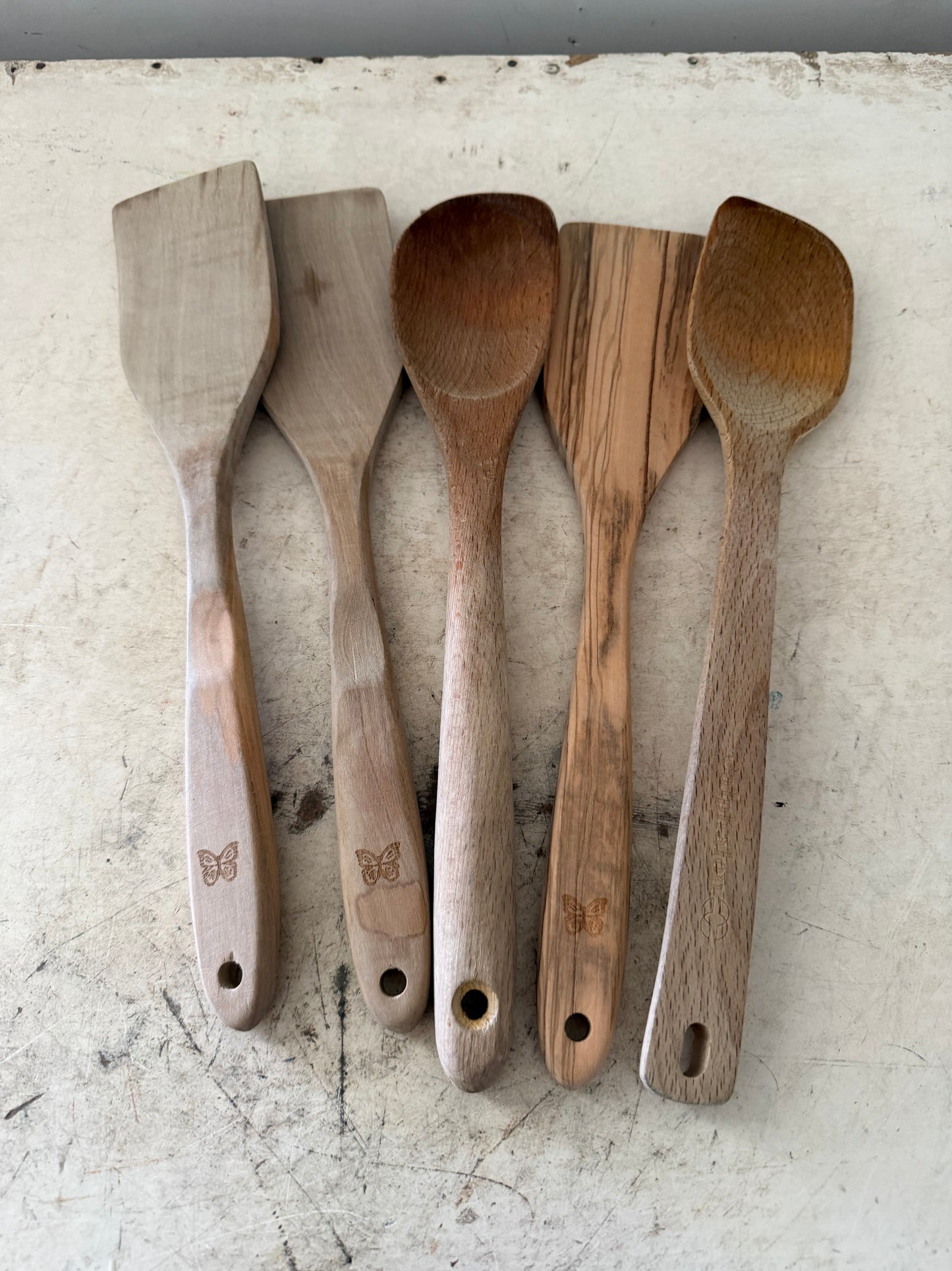 Wood Spoon Bouquet Set Three- Will Get Makeover