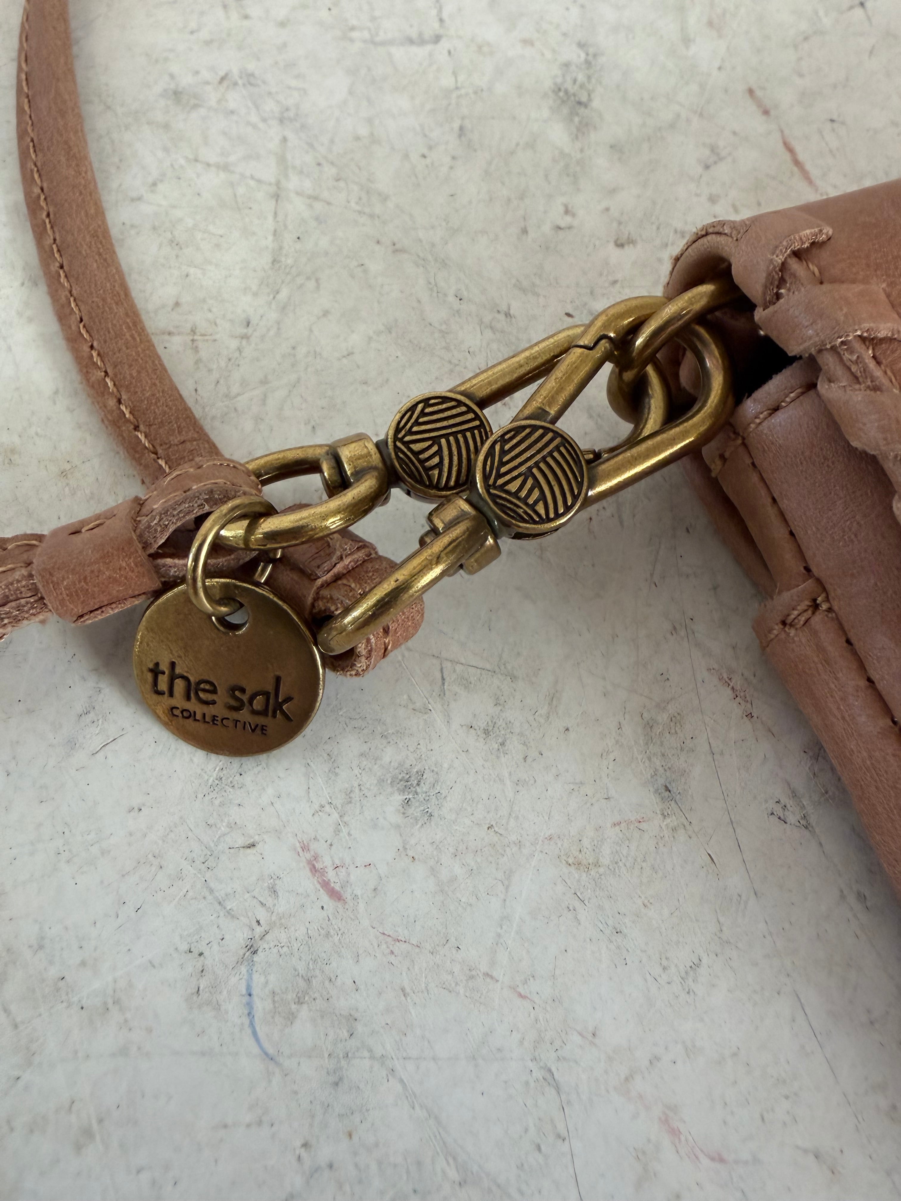 The Sak Collective Tobacco Legend Flap Leather Crossbody Bag