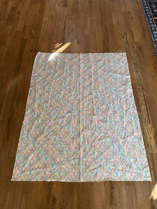 1 yard Sunbonnet Sue and Overall Sam Wedding ring patterned fabric