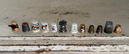 Vintage Thimble Collection sold individually