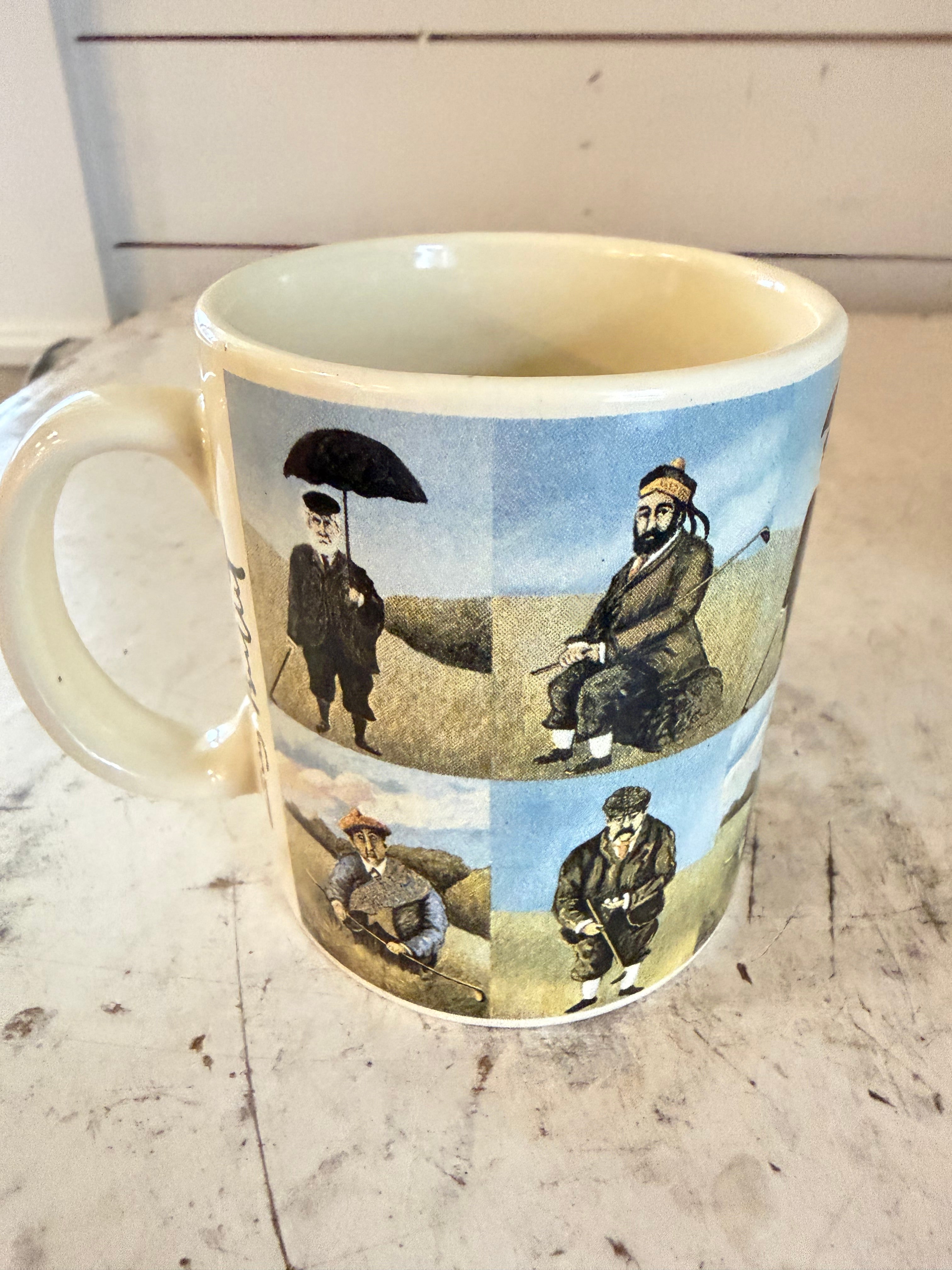 Collectible Vintage Mug “The Pursuit of Leisure” - Sold Individually