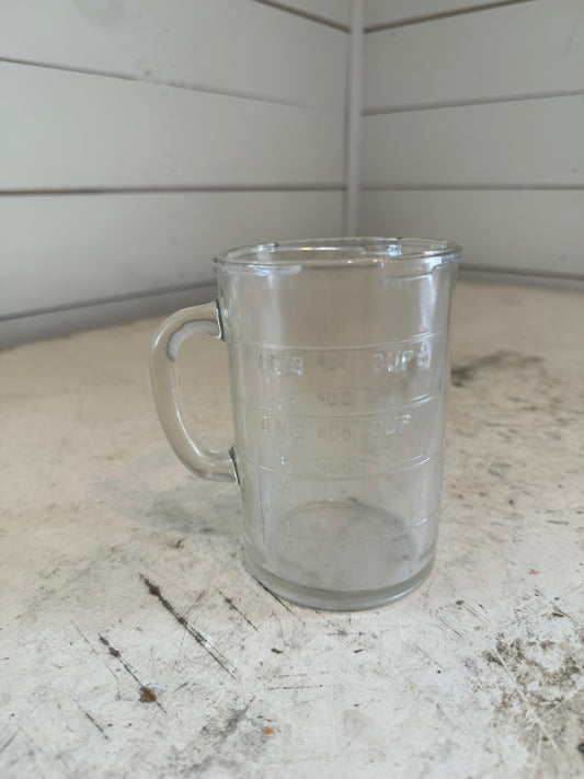 Vintage PAMCO 1 1/2 Cup Measuring Cup Glass Only, without Chopper or Lid