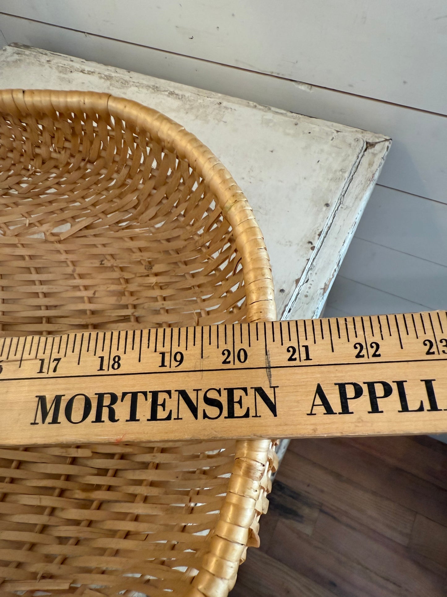 Large Light Wood Gathering basket