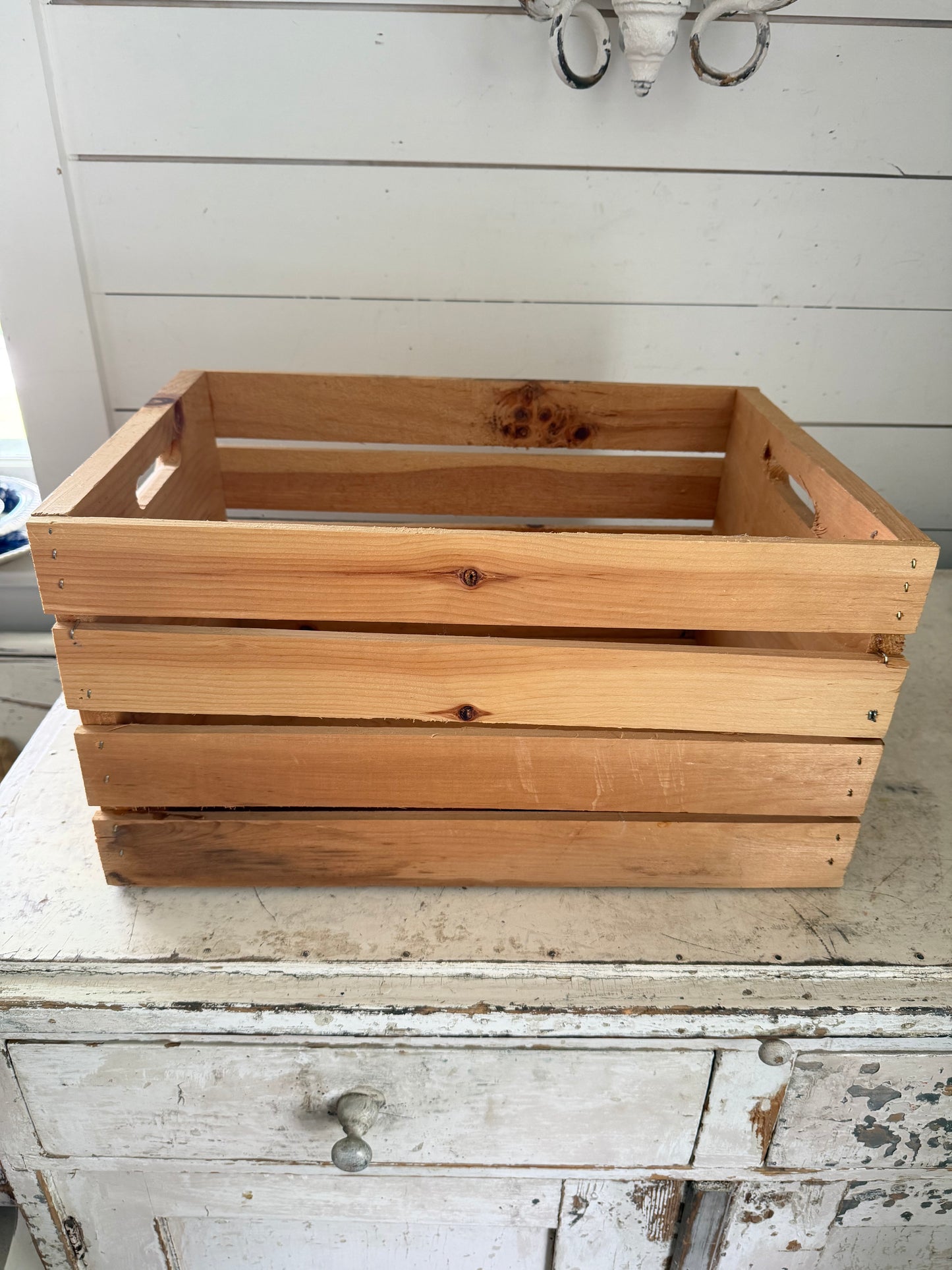 Pine Storage Crate - Will Get Makeover