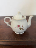 Vintage Rose Music Box Tea Pot