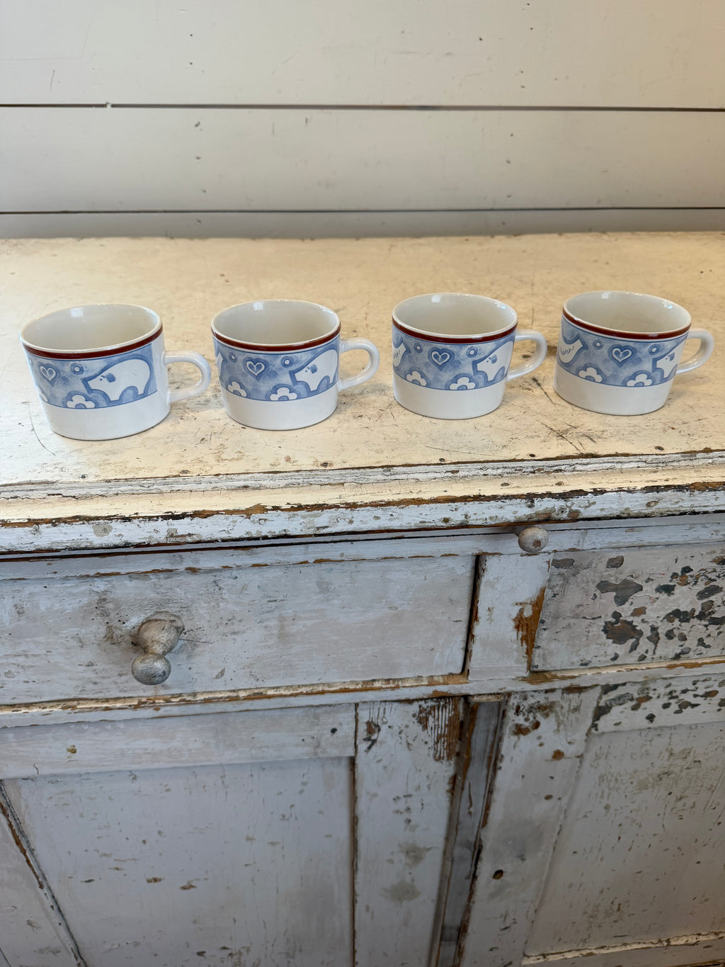 Pig and Chicken Mug Set With Sugar Dish - sold individually
