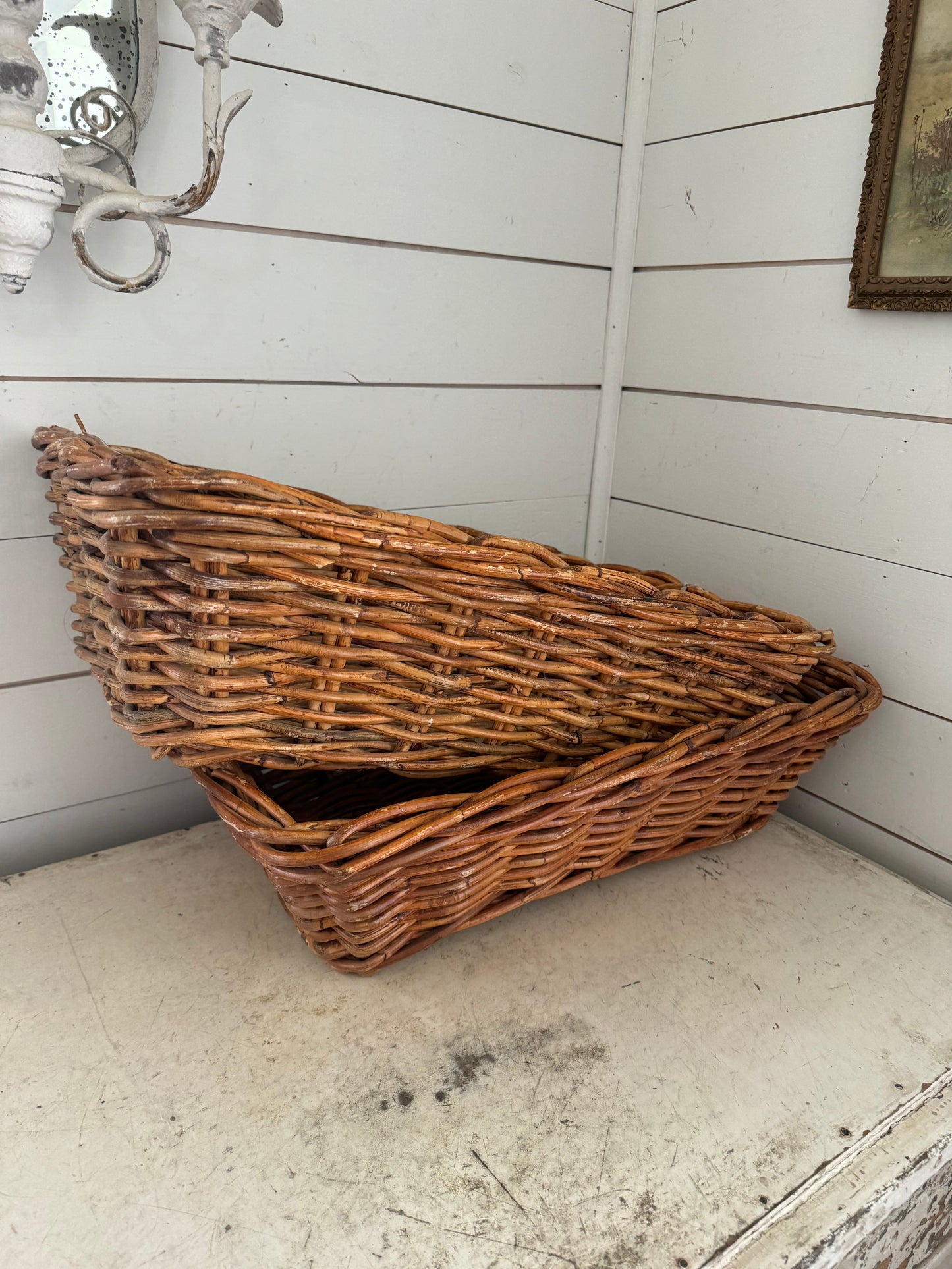 Rectangle Woven Basket - Sold Individually