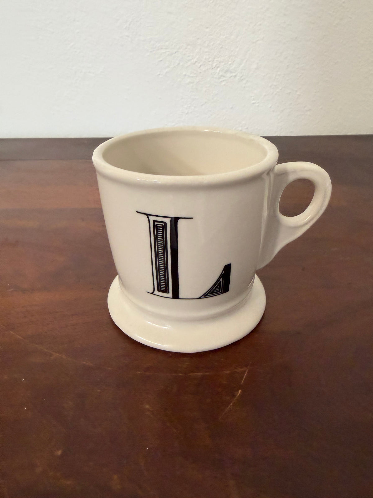 Anthropologie “L” mug