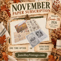 Suscripción a JRV Paper | Regístrate antes del 12/11/26 para recibir los documentos de noviembre de 2026