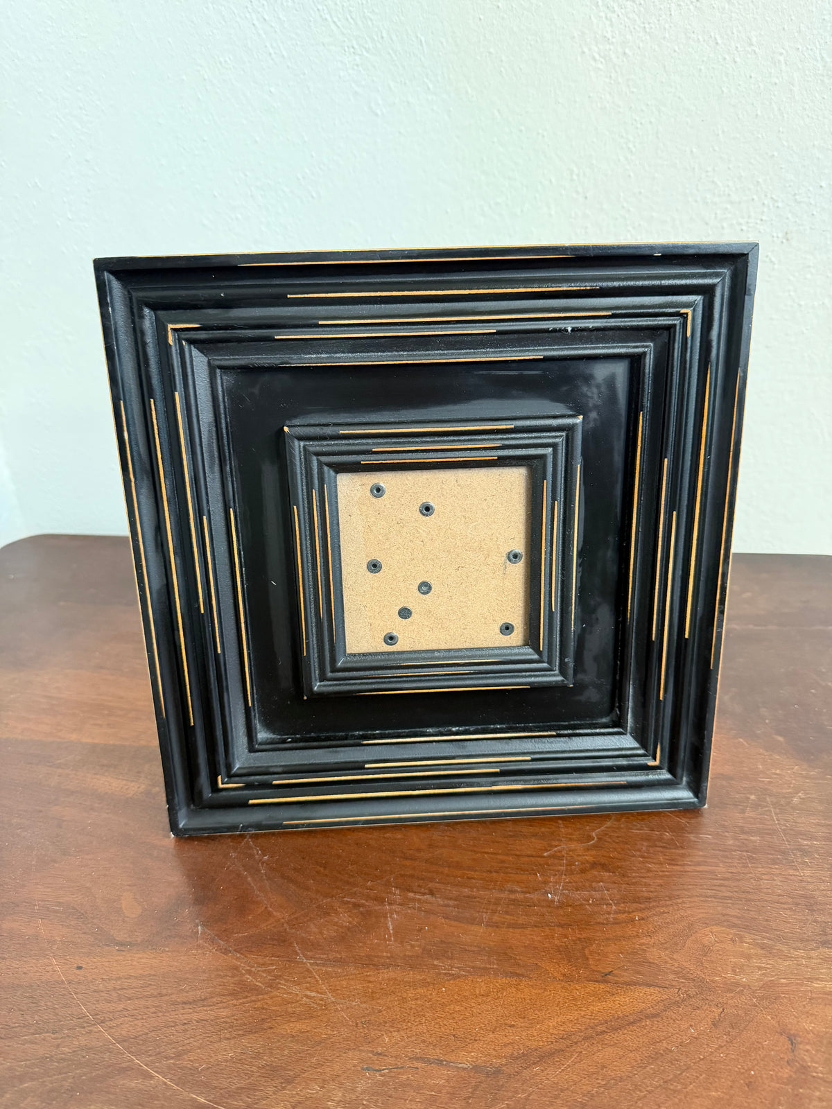 Large Wood Frame with Small Picture - Will Get Makeover And Art