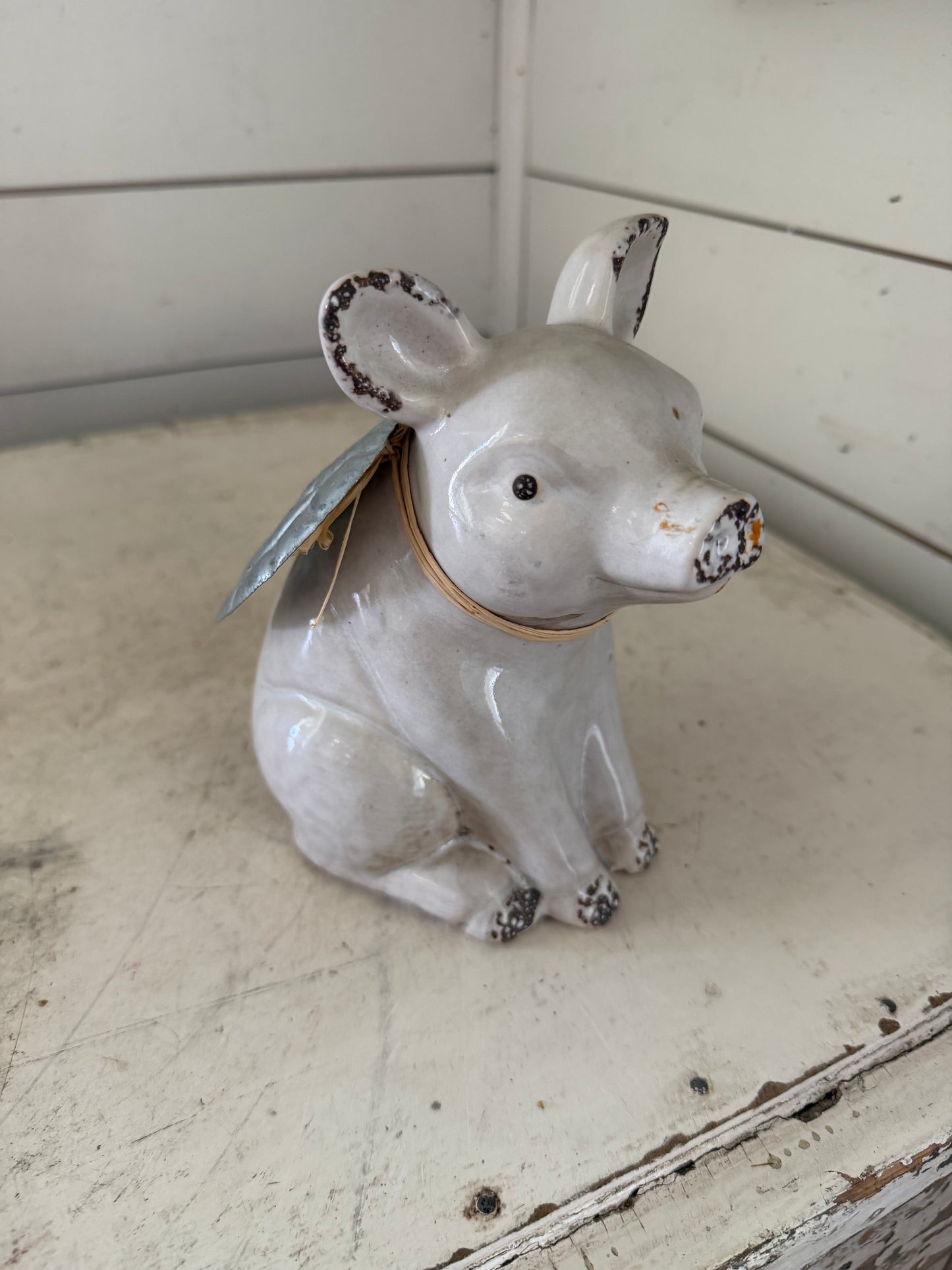 Flying pig will get makeover and wings removed