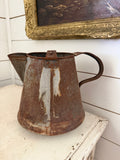 Antique Rusty Kettle